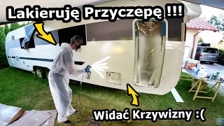 Nakładam Lakier na Ścianę  Jak Wygląda Przyczepa Kempingowa po Malowaniu Wyjeżdżamy do 980 [upl. by Ianteen402]