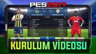 PES 2017 TELEFONA NASIL KURULUR PES 2017 MOBILE KURULUM VİDEOSU [upl. by Aiela]