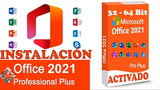 👑✌️INSTALACIÓN DE MICROSOFT OFFICE 2021  2019  ACTIVADOR en ESPAÑOL👍✌️ [upl. by Colton]