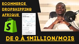 Guide Ultime du Ecommerce Dropshipping en Afrique  De 0 en 1 Millionsmois [upl. by Attenreb708]