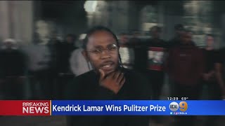 Comptons Own Kendrick Lamar Wins Pulitzer Prize For Damn [upl. by Risley]