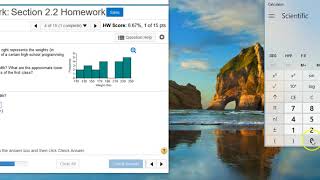 226 Identifying the class width in a histogram [upl. by Ococ81]