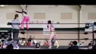 Stormi Renee v EMT  SKILL DC Stampede prowrestling luchalibre [upl. by Anirpas477]