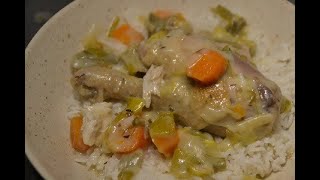 Poule au riz recette cookeo [upl. by Aryas323]