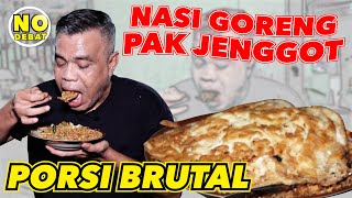 KULIDEL NASI GORENG PAK JENGGOT PORSI BRUTAL  BISA BUAT 4 ORANG [upl. by Lenod]