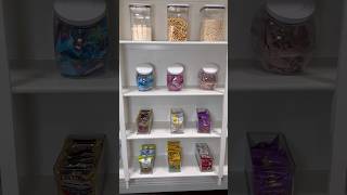 Restocking snacks for the weekend asmr snacks food candy organization kitchen asmrsounds [upl. by Suilenrac866]