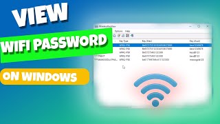 How to Easily View WiFi Password on Windows 2024 [upl. by Suoicerp816]