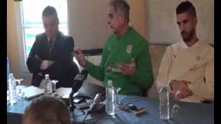 Algérie  Conférence de Presse dHalilhodzic à Lisses  algeriefootballnet [upl. by Ennove]