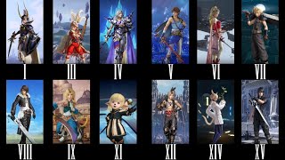 All Main Theme Of Final Fantasy Versions Mainline Games [upl. by Sugar881]