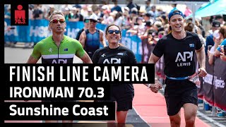 2024 IRONMAN 703 Sunshine Coast  Finish Line Camera [upl. by Filberto]