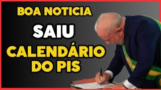 SAIU CALENDÁRIO PIS 2024  Governo Propõe Calendário do PIS para quem trabalhou em 2022  Abono PIS [upl. by Rihat96]