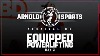 2024 Arnold Classic UK  Womens Equipped Powerlifting [upl. by Gewirtz277]