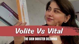 Volite Vs Vital The Skin Booster Dilemma facialaesthetics cosmeticinjectables skinboosters [upl. by Kappel]