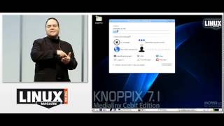 Klaus Knopper Knoppix  die CeBIT Edition [upl. by Nediarb686]