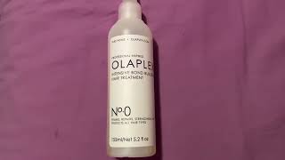 Olaplex No 0 Intensive Bond Building Treatment Review [upl. by Pascoe]