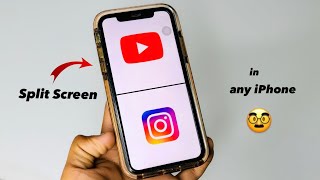 How to Split Screen on iPhone iOS 17 [upl. by Auohp]
