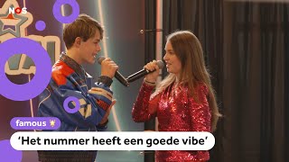 Laatste optreden Sep amp Jasmijn voor finale Junior Songfestival [upl. by Laet]