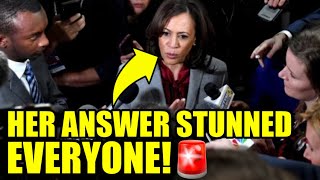 Kamala Gives SURPRISING ANSWER About Trump’s Murder Attempt [upl. by Nimar]