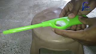 වගාවට හානි කරන සතුන් පලවා හරිමු  How to Make a DIY PVC gun  SDN Gadget Pro [upl. by Yaniv]