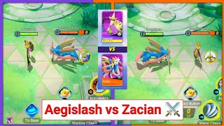 Aegislash vs Zacian Battle ⚔️ Allrounder vs Allrounder 🔥 [upl. by Glen308]