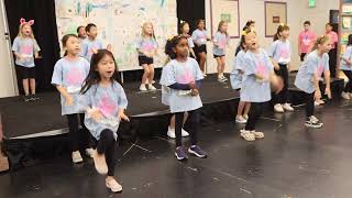 Winnie the Pooh songs at Childrens Musical Theater camp [upl. by Lister]