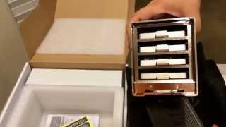 AKiTiO Thunder2 Quad Mini SSD Thunderbolt 2 Drive Unboxing 101815 [upl. by Loni]