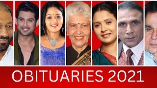 Bollywood Indian Actors Who Died in 2021 OBITUARIES TV [upl. by Tnecniv]