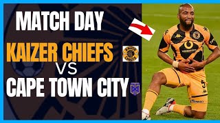 SIBONGISENI MTHETHWA TO START KAIZER CHIEFS VS CAPE TOWN CITY LIVE STREAM Match today DStv [upl. by Airamahs]