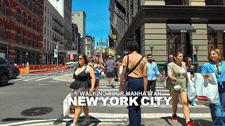 Full Version New York Manhattan Summer Travel  SoHo Nolita Broadway Lafayette and Union Square [upl. by Nason679]