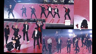 방탄소년단 BTS 영예 대상 수상소감 및 앵콜 아이돌 iDOL4K 60P 직캠190106 락뮤직 [upl. by Acinemod341]