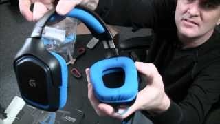 Logitech G430 Headset Review by Inside Sim Racing [upl. by Razaile]