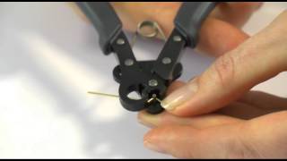 How to Use the One Step Wire Looper Tool  Jewellery Making Tools [upl. by Ruel]