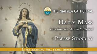 Daily Mass at the Manila Cathedral  May 15 2024 730am [upl. by Gretel]