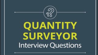 Quantity Surveyor interview Question Part 2  Variations contract quantitysurveyor interview [upl. by Painter]