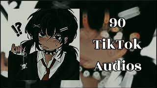 90 tiktok audios for your fake scenarios 💭💕🌌 [upl. by Lara965]