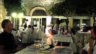 Klarisa Restaurant  Dubrovnik Croatia [upl. by Anirrok82]