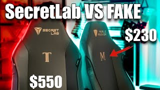 Secretlab Titan Evo 550 vs NobleRocker 230 Gaming Chair [upl. by Enerak]