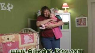 How to wear your baby using a ring sling Zolo Maya wrap [upl. by Armat472]