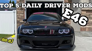 First 5 performance mods to do on your E46 Street build  BMW na custom Revmatch tune daily driver [upl. by Aehta482]