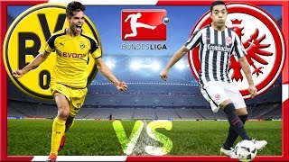 BORUSSIA DORTMUND vs EINTRACHT FRANKFURT 31 Bundesliga 15042017 [upl. by Alberic496]