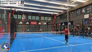 PADEL FEMMINILE  FINALE  RICCI BITTI SRICCI BITTI V vs ABRAMIBASSINI [upl. by Pavlish]