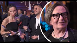 AGNIESZKA HOLLAND Z WAŻNYM APELEM DO POLITYKÓW [upl. by Nosaes740]