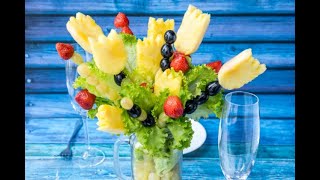 How to make a fruit bouquet [upl. by Xenophon]