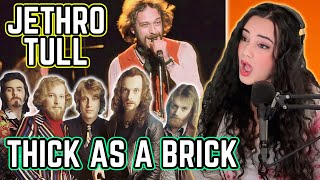 Jethro Tull  Thick As A Brick  Opera Singer Reacts [upl. by Inalel]