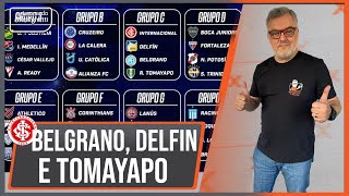 Inter estreia na Argentina contra o Belgrano na Copa SulAmericana [upl. by Eednam135]