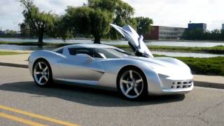 GM Corvette Stingray Concept Driven And Detailed [upl. by Annawat]