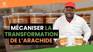 Burkina Faso  Mécaniser la transformation de l’arachide [upl. by Udenihc]