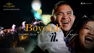 Boyolali Ninggal Janji  Zaky feat Ulum Official Music Video [upl. by Nnaeinahpets404]