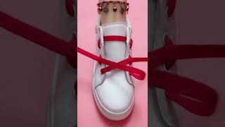 How to tie shoelaces Creative ways to tie shoelaces laces styles P1081123 shoelacestyle diy [upl. by Hildegard813]