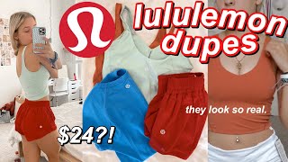 I tried LULULEMON DUPES from DH GATE [upl. by Epperson]